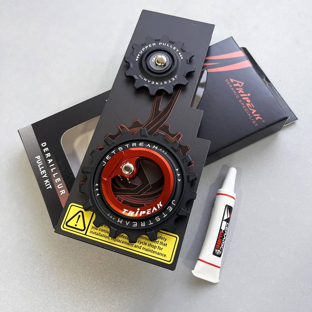 Tripeak Jetstream Pro Ceramic Derailleur Pulley Kit For R9200